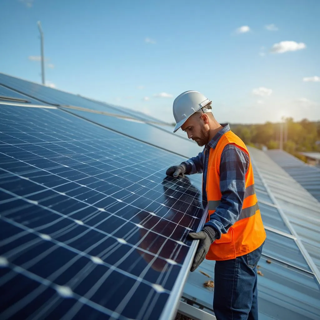 Solar installation project